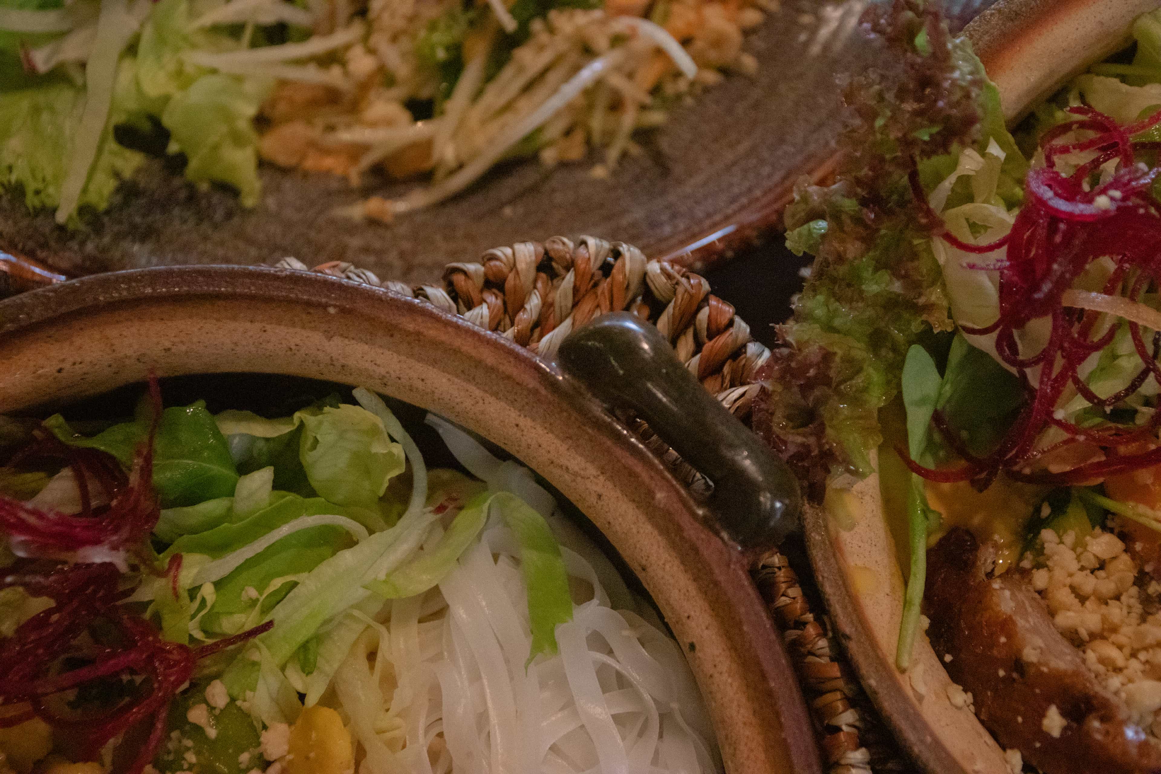 close-up of two different Bowls